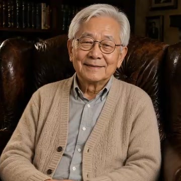 Asian elderly man
